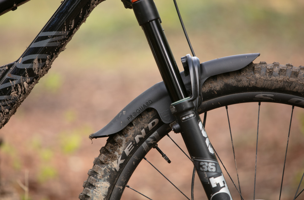 Rapid Racer Products ProGuard Front Bolt On Mini V2 mudguard review off road.cc